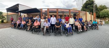 Clínica de Fisioterapia é inaugurada com  entrega de cadeiras motorizadas