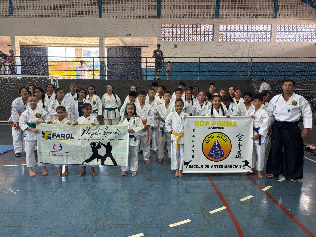 Destaque regional: Farol conquista 41 medalhas na 7ª Copa de Karatê de Jardim Alegre