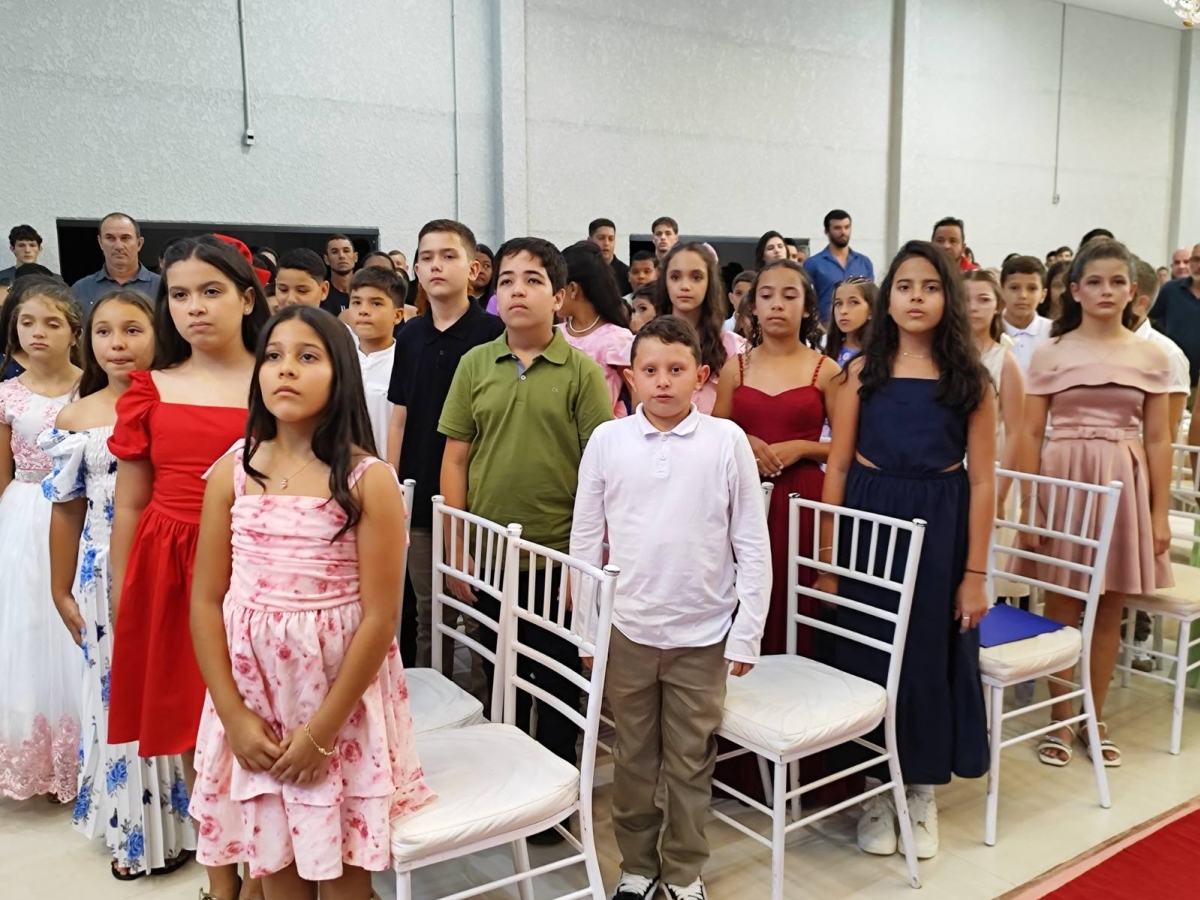 Formatura da Escola Municipal Casimiro de Abreu no novo Centro de Eventos
